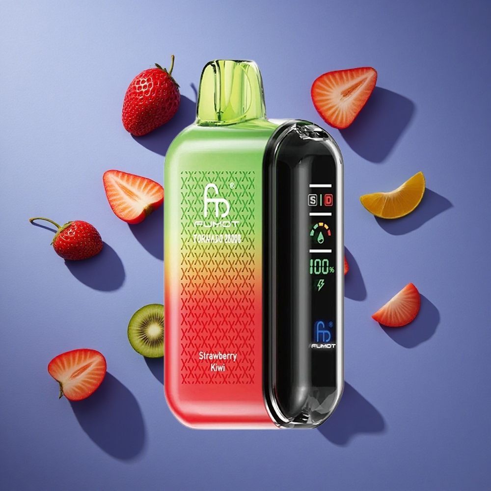 Fragola Kiwi Fumot Tornado 20000 Puffs Dual Mesh Italia vape