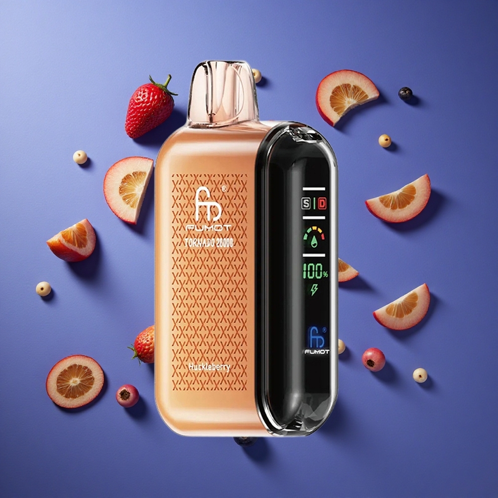 Mirtillo Fumot Tornado 20000 Svapate Capacità 20ml Italia vape