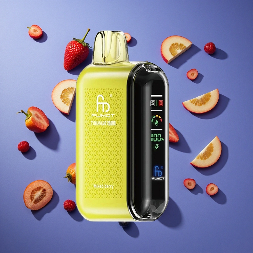 Misto di Bacche Fumot Tornado 20000 Puffs Dual Mesh Italia vape