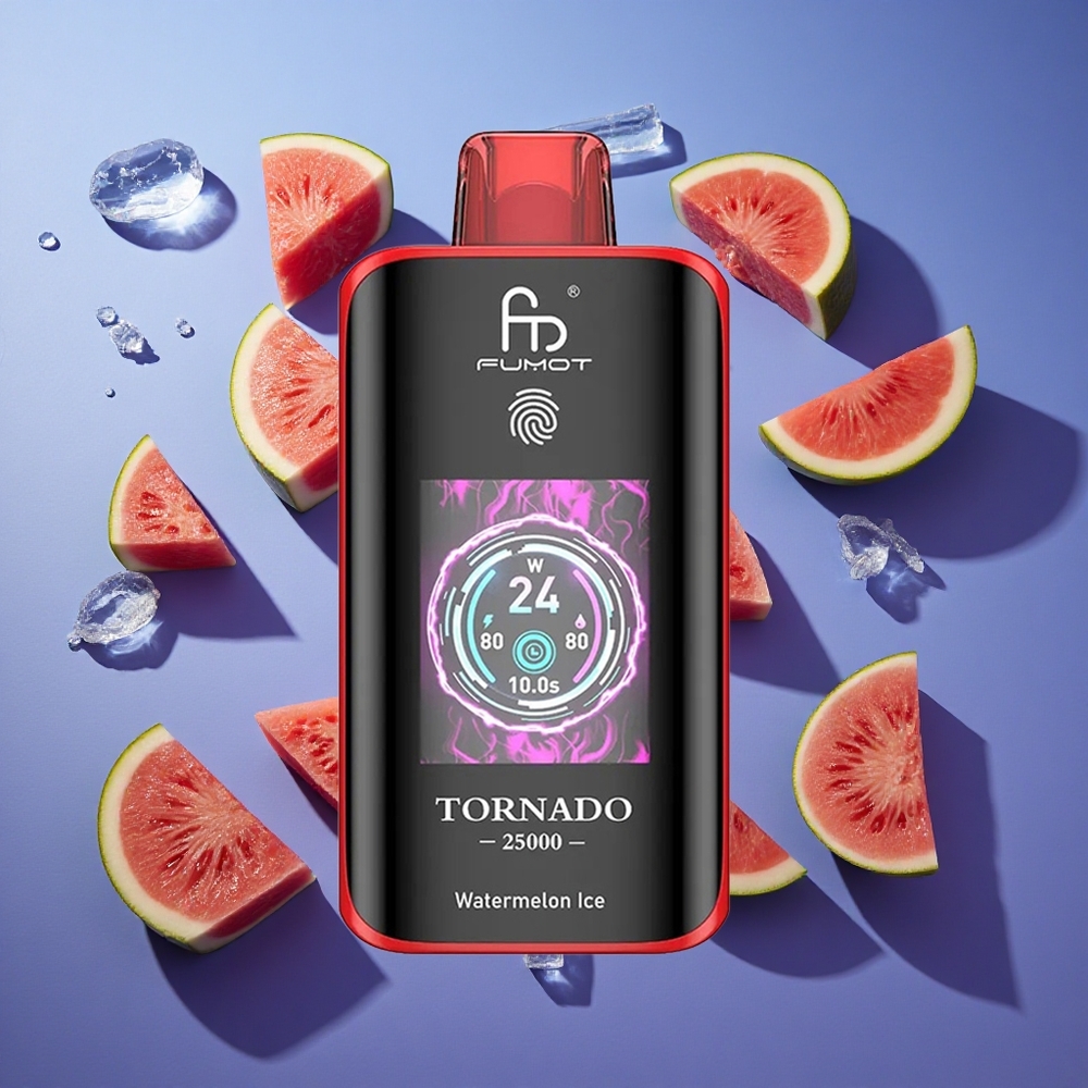 Anguria Ghiaccio Fumot Tornado 25000 Puffs Schermo HD Italia vape