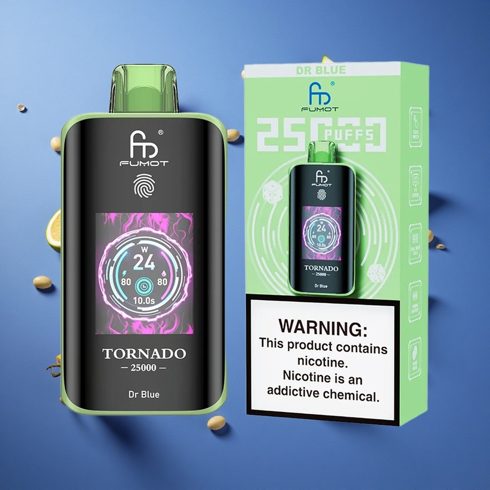 Blu Dr Fumot Tornado 25000 Puffs Schermo HD 20ml Italia vape