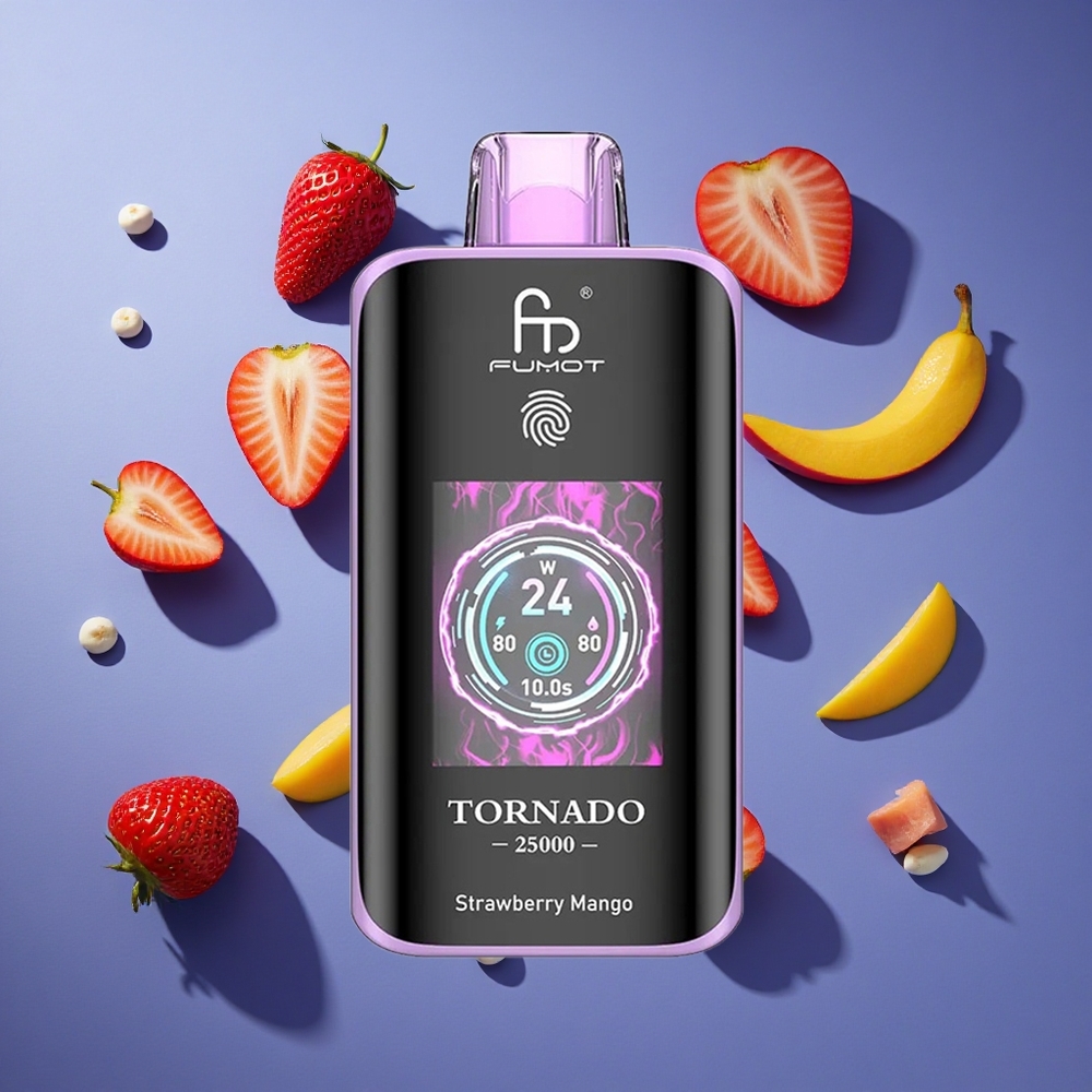 Fragola Mango Fumot Tornado 25000 Puffs Schermo HD Italia vape