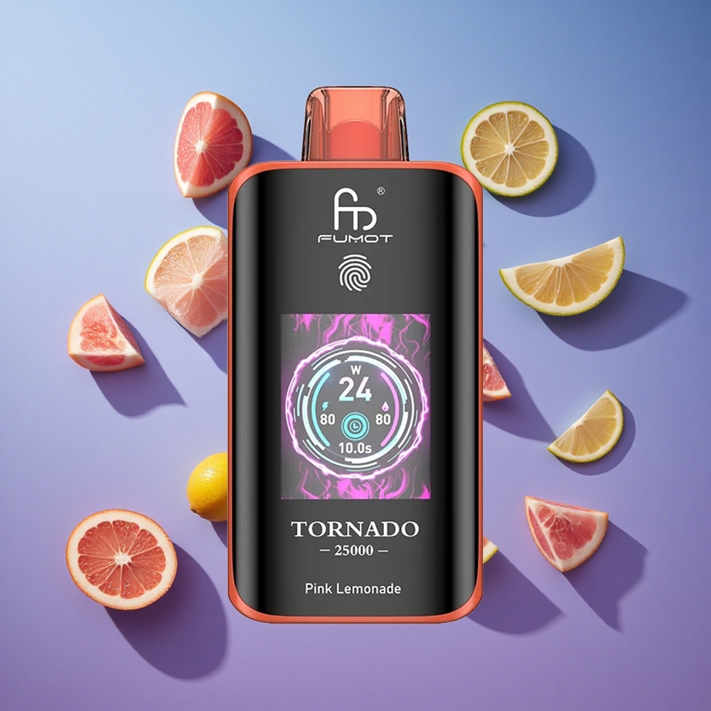 Limone Rosa Fumot Tornado 25000 Puffs HD Italia vape