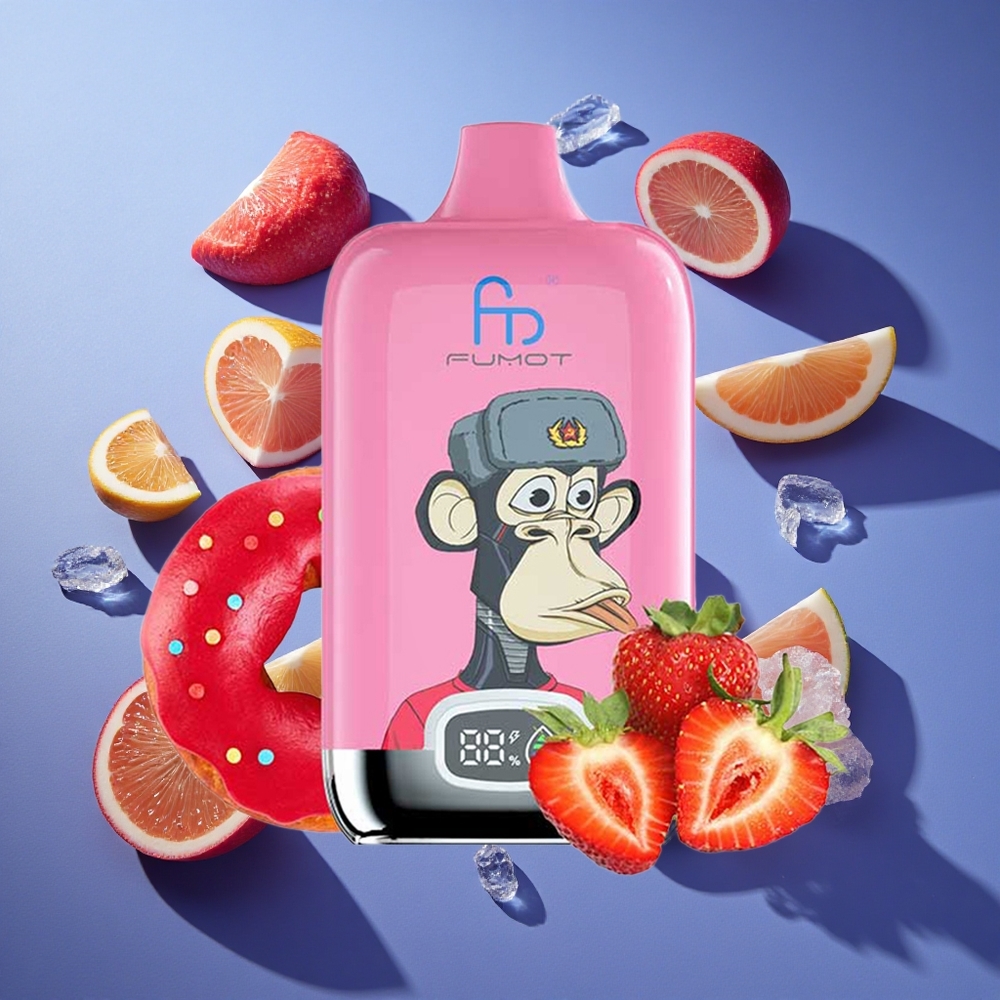 Ghiaccio Rigoglioso Fumot Tornado Scatola Digitale 12000 Puffs Mesh Italia vape