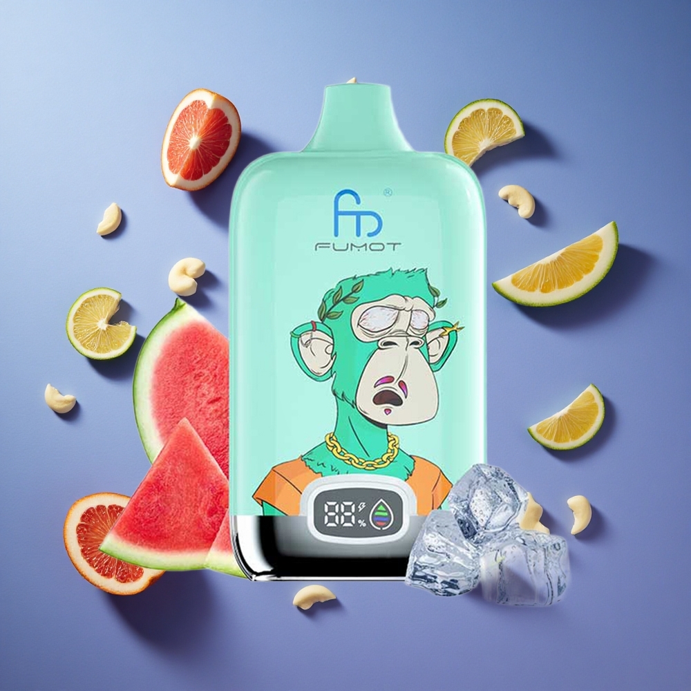 Menta Fresca Fumot Tornado Digital Box 12000 Puffs 20ml Italia vape