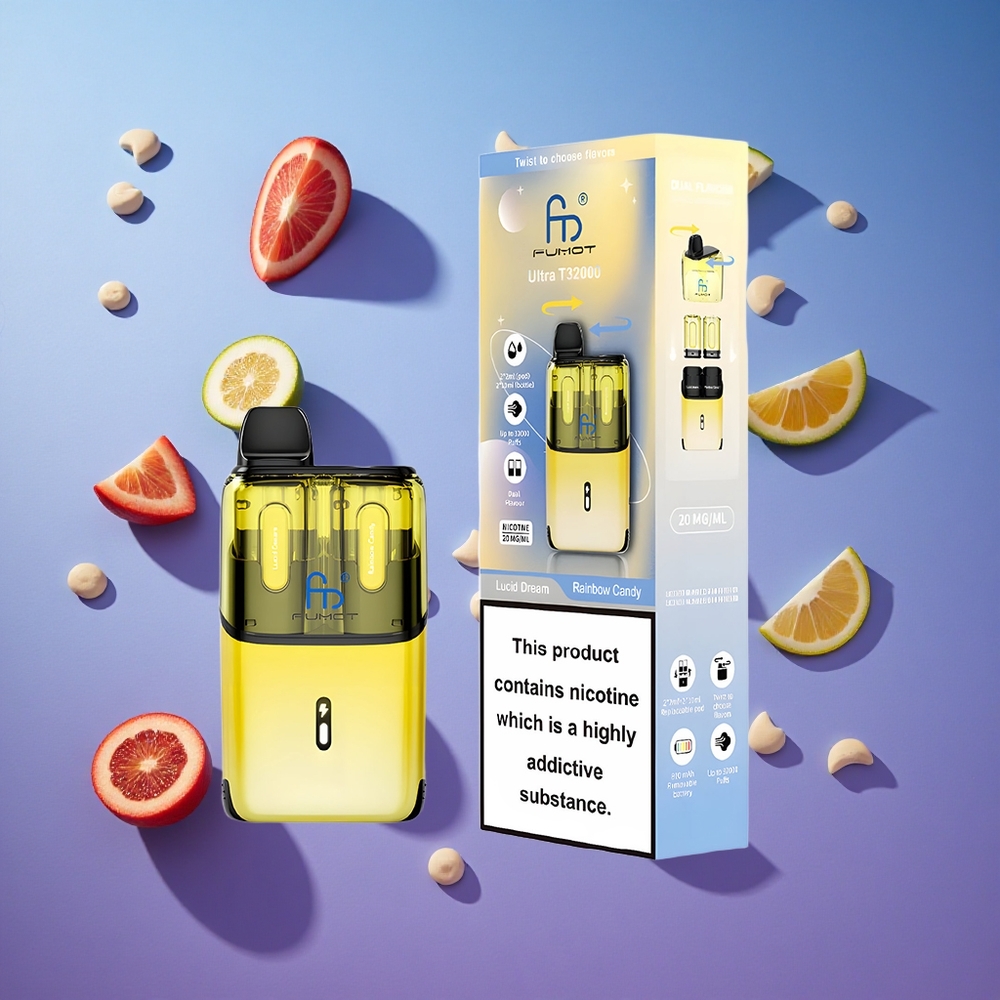 Dolce Arcobaleno Fumot Ultra T32000 32000 Puffs Ricarica Rapida Italia vape