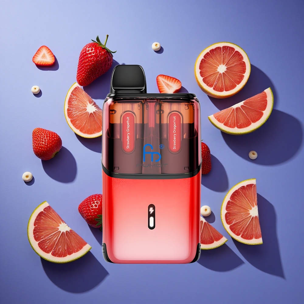 Fragola Pompelmo e Fragola Frutto del Drago Fumot Ultra T32000 32000 Puffs Ricarica Rapida Type-C Italia vape