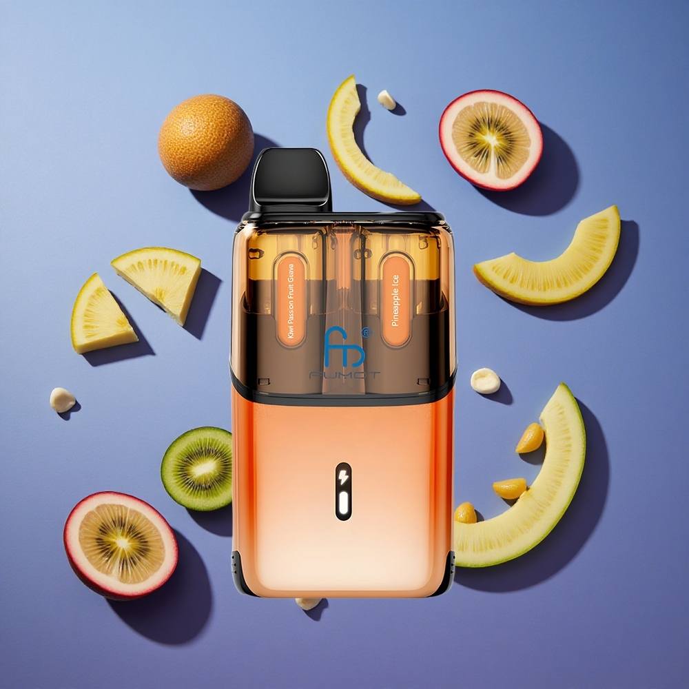 Kiwi Frutto della Passione Guava - Ananas Ghiacciato Fumot Ultra T32000 32000 boccate Italia vape