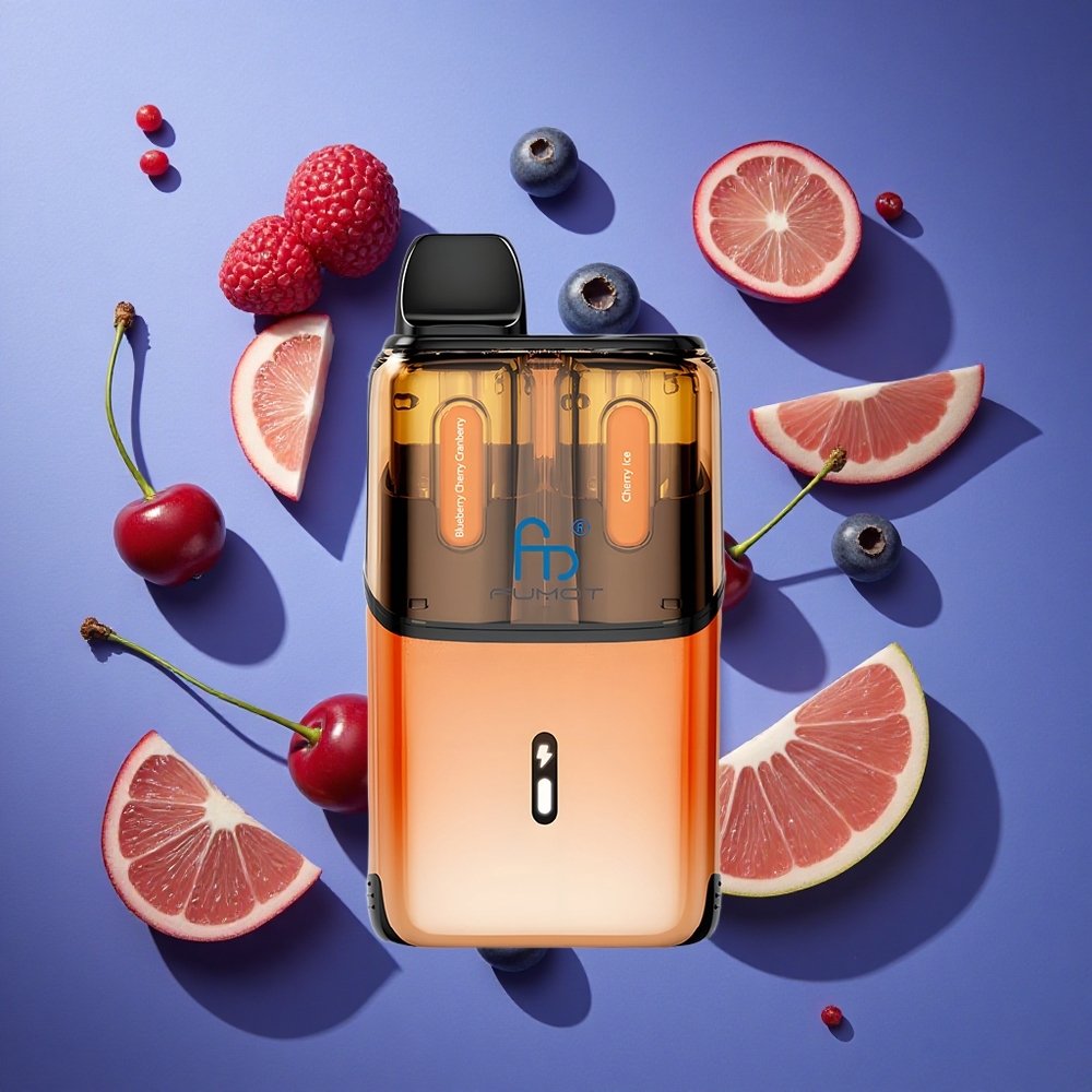 Mirtillo Ciliegia Cranberry Fumot Ultra T32000 32000 Puffs Ricarica Rapida Type-C Italia vape