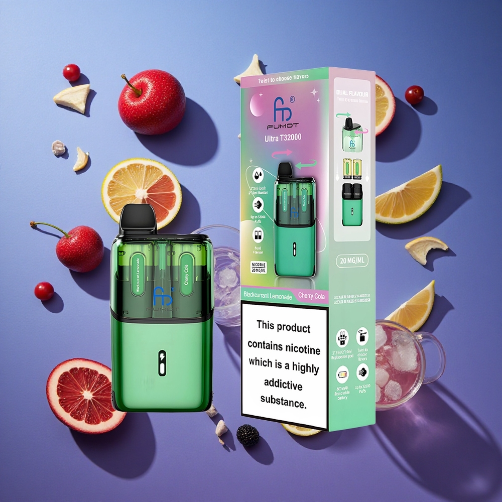 Mirtillo Limonata & Ciliegia Cola Fumot Ultra T32000 32000 Puffs Italia vape