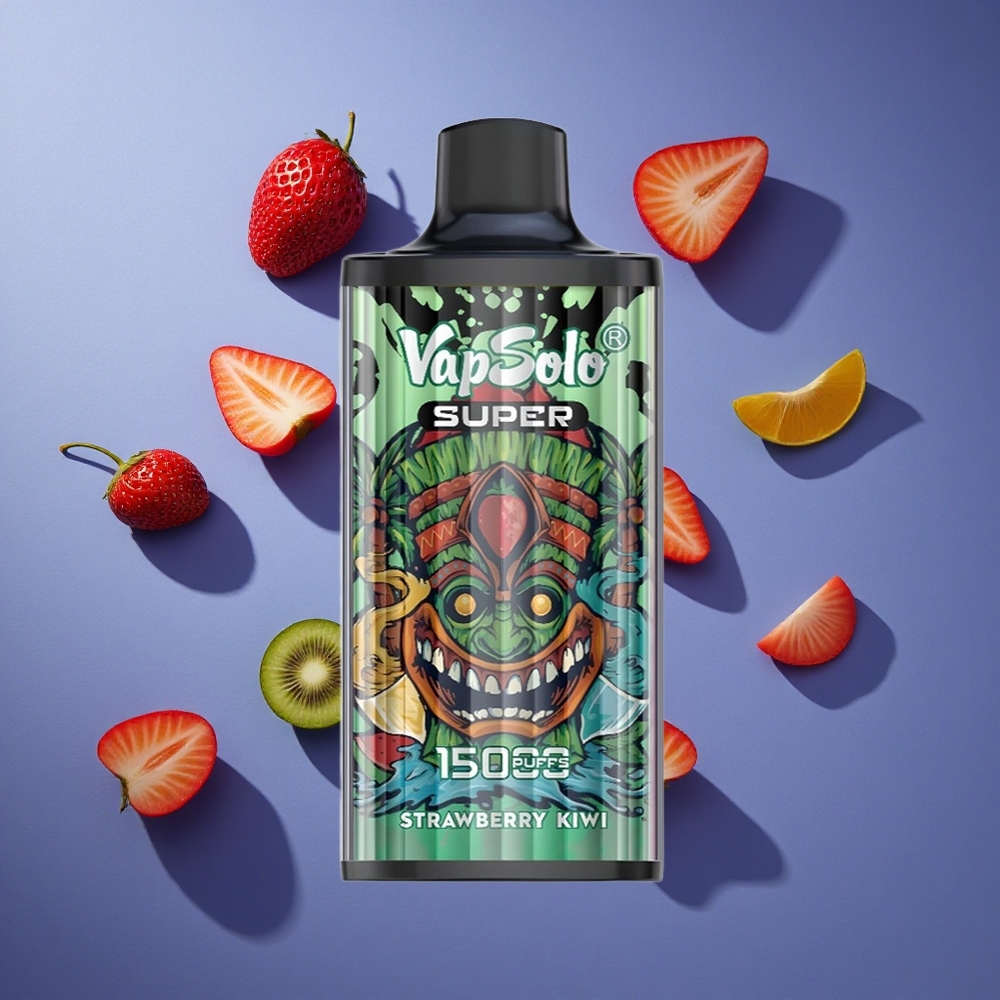 Fragola Kiwi Vapsolo Super 15000 boccate 40ml Italia vape