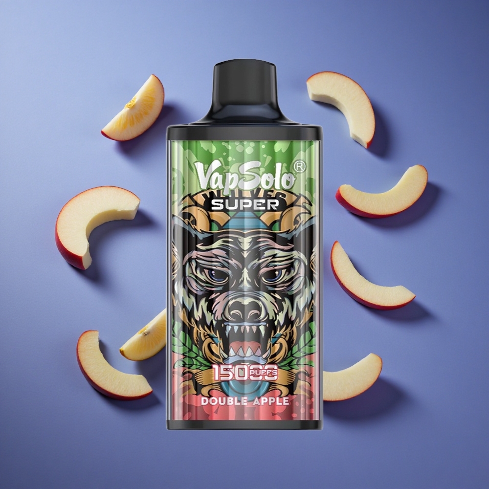 Mela Doppia Vapsolo Super 15000 Puffs 40ml E-Liquid Italia vape