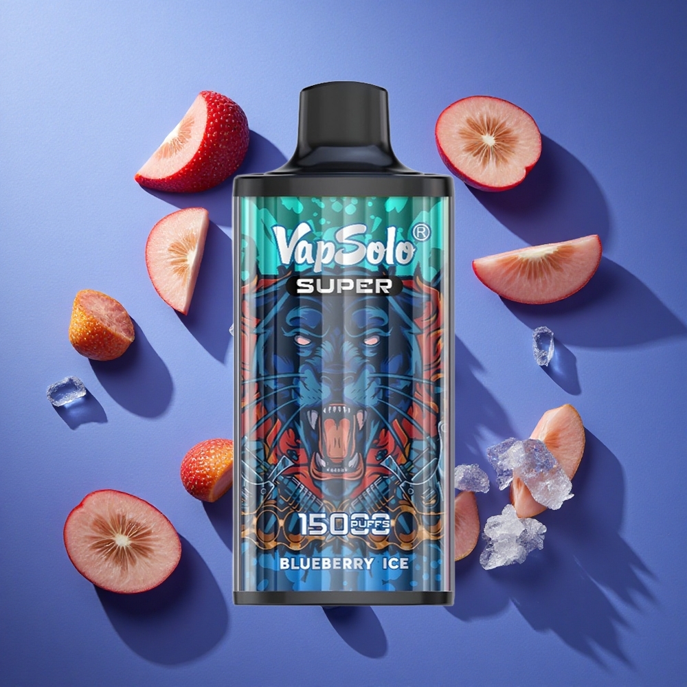 Mirtillo Ghiaccio Vapsolo Super 15000 Puffs 40ml Italia vape