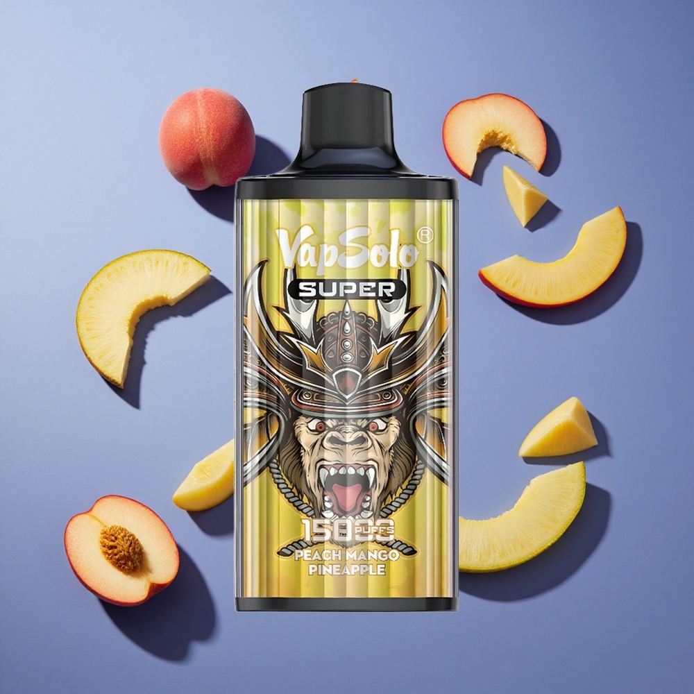 Pesca Mango Ananas Vapsolo Super 15000 Puffs 850mah Italia vape