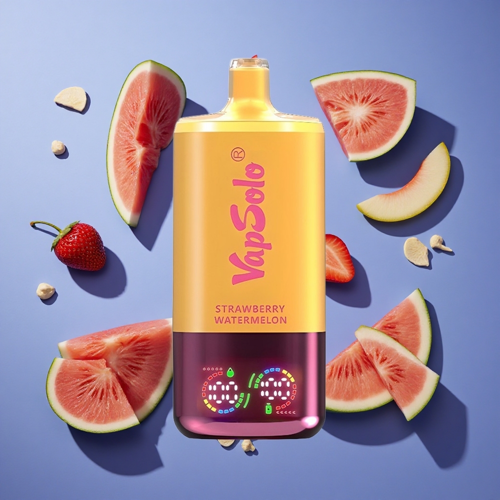 Fragola Anguria & Limone Pesca VapSolo Triple 30000 Puffs 40ml Italia vape