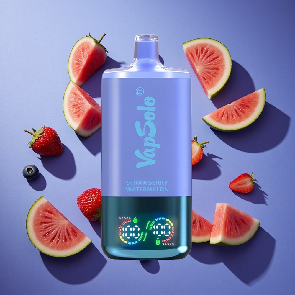 Fragola Anguria & Mirtillo Ghiaccio VapSolo Triple 30000 Puffs 3 Serbatoi Italia vape