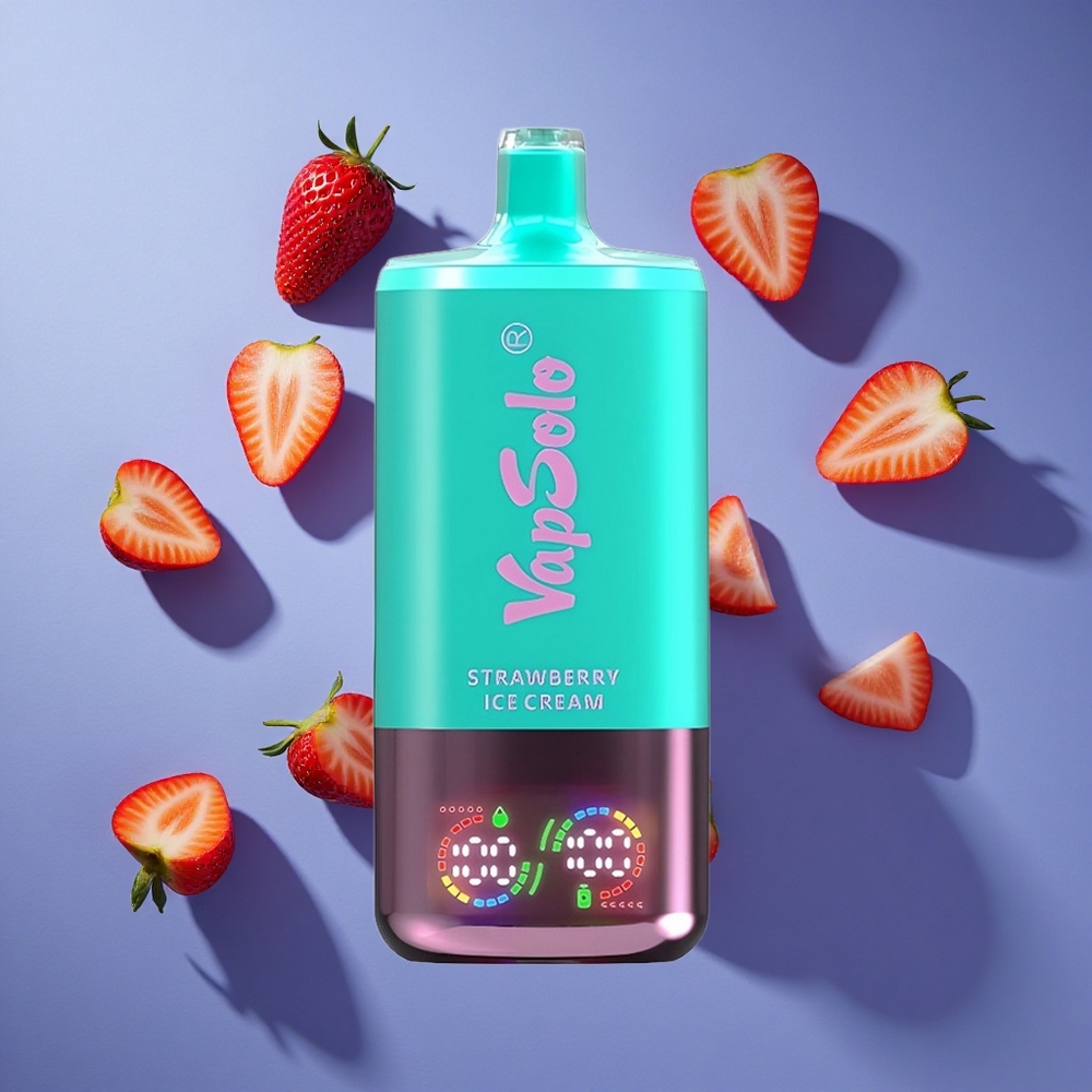 Fragola Crema Gelato VapSolo Triple 30000 Puffs Italia vape