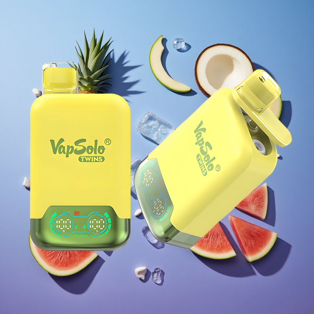 Ananas Cocco & Anguria Ghiacciata Vapsolo Twins 20000 Puffs 40ml Italia vape