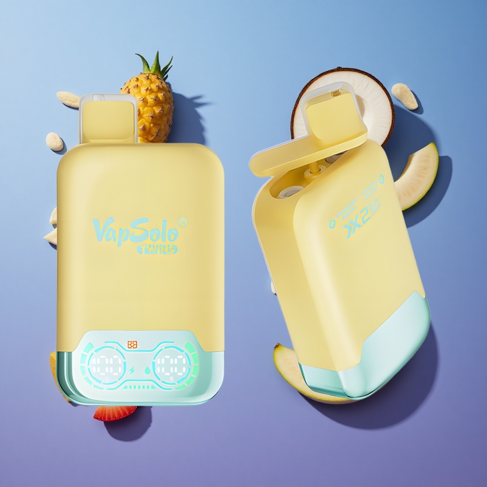 Ananas Cocco & Fragola Banana Vapsolo Twins 20000 Puffs 40ml Italia vape
