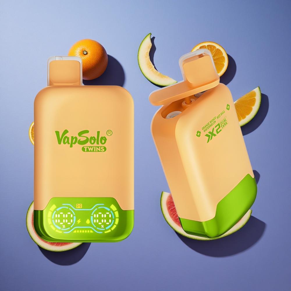 Arancia Mango Anguria & Red Bull Vapsolo Twins 20000 Puffs 40ml Italia vape