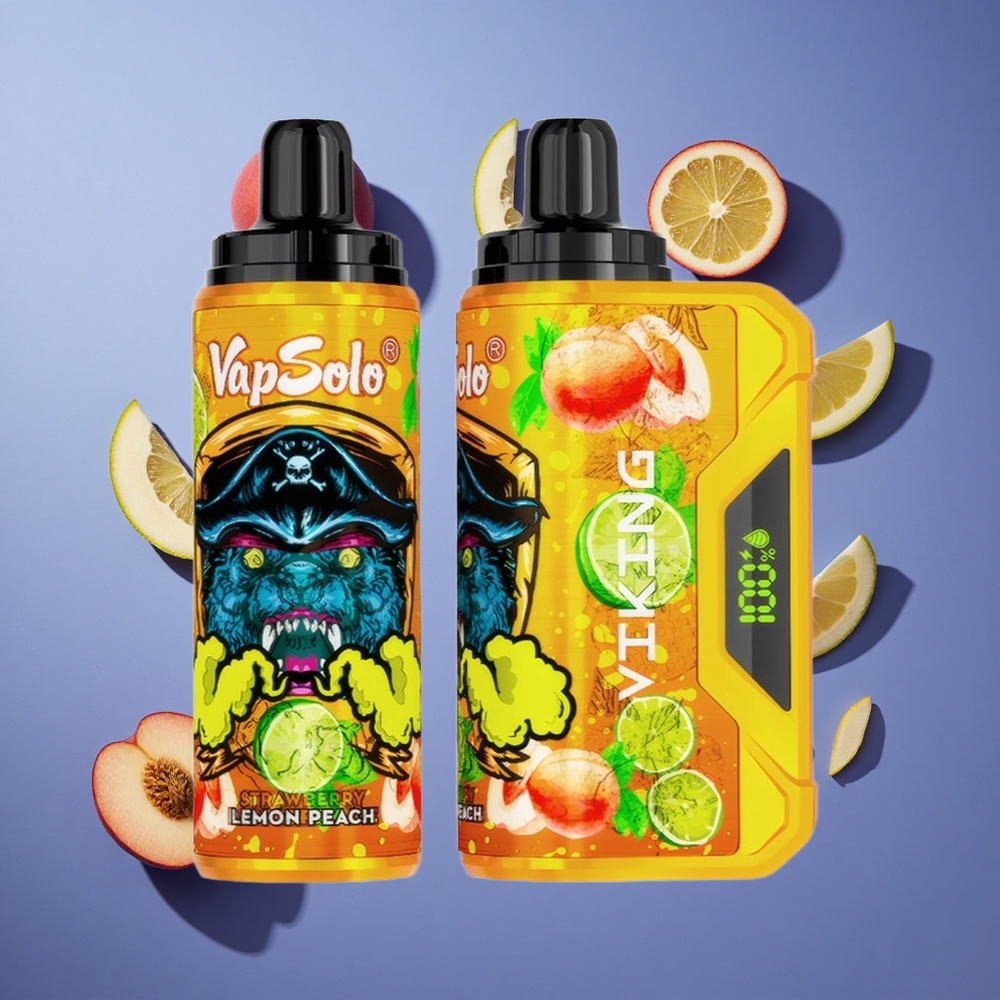 Limone Pesca VapSolo VIKING 12000 Puffs Display Elettrico Italia vape