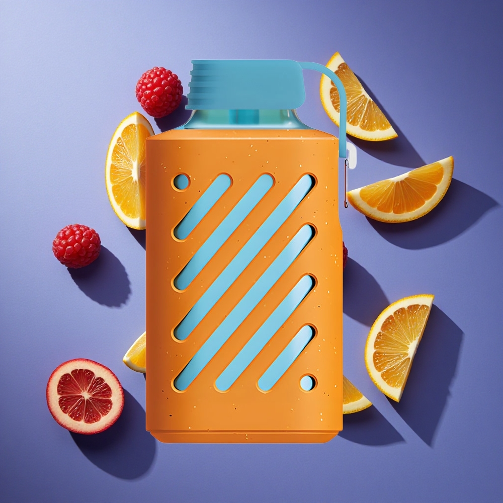 Lampone Mandarino VOZOL GEAR 10000 Puffs Capacità Liquido Ingrandita Italia vape