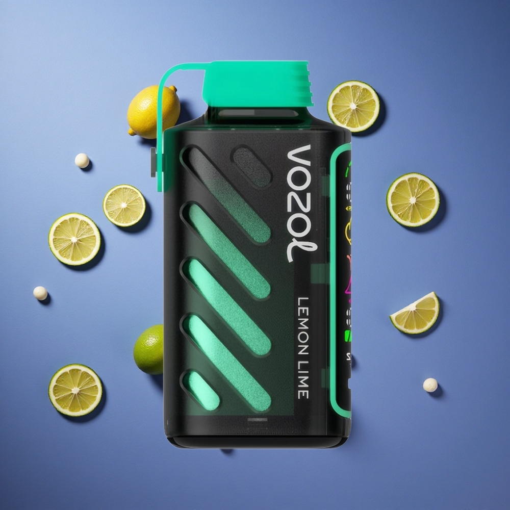 Limone Lime VOZOL Gear Power 20000 Puffs Schermo Intero Italia vape