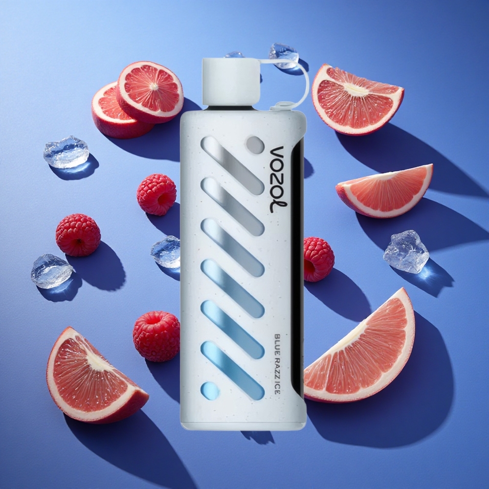 Mirtillo Blu Ghiaccio VOZOL Gear Shisha 25000 Puffs Dual Mesh Italia vape