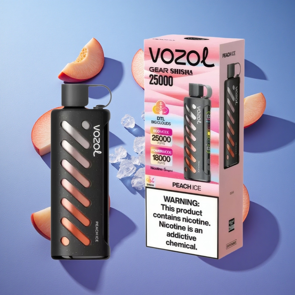 Pesca Ghiaccio VOZOL Gear Shisha 25000 Puffs Doppia Modalità Italia vape