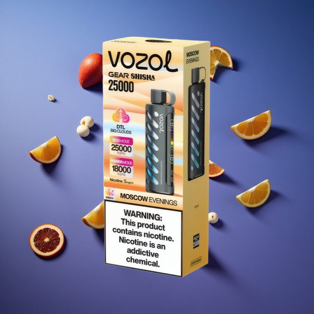 Serate di Mosca VOZOL Gear Shisha 25000 Puffs Dual Mesh Italia vape