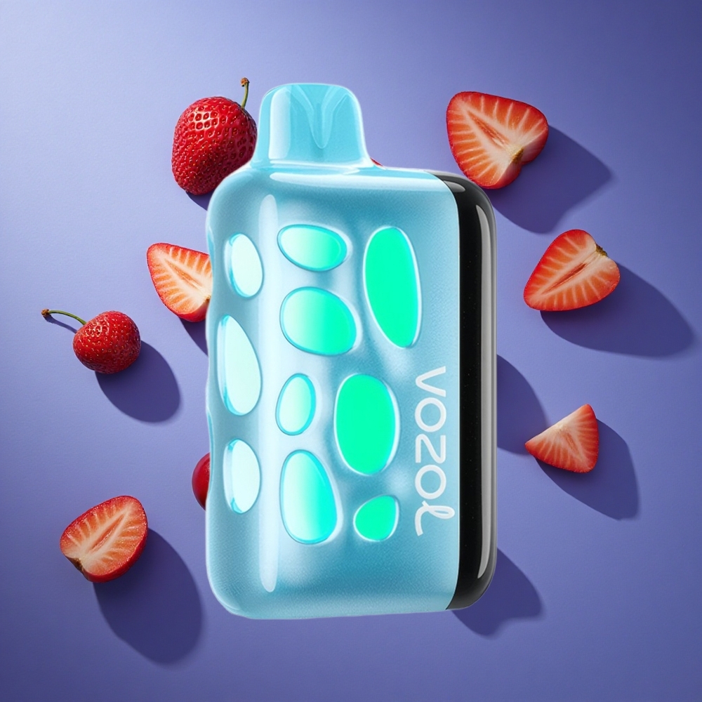 Ciliegia Fragola VOZOL RAVE 40000 270 Gradi Luci Vibranti Italia vape