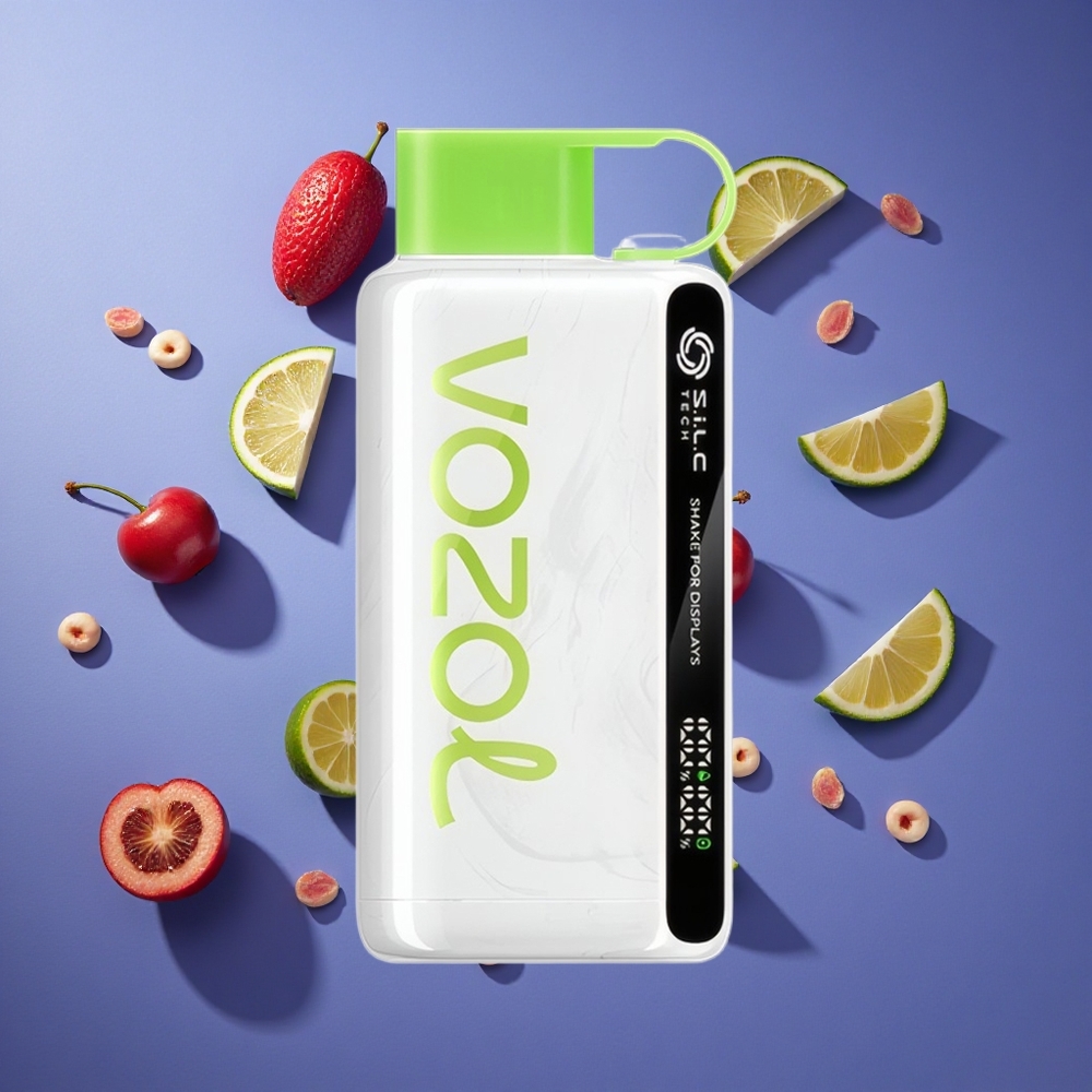 Ciliegia Lime VOZOL STAR 9000/12000 Ricarica 30% più veloce Italia vape