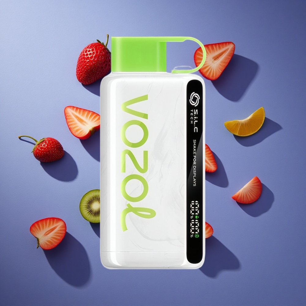 Fragola Kiwi VOZOL STAR 9000/12000 Ricarica Rapida 30% Italia vape